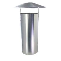 Chapéu Chinês Reto 120 mm Alumínio Aquecedor a Gás Chapéu Chinês Reto 120 mm Alumínio Aquecedor a Gás