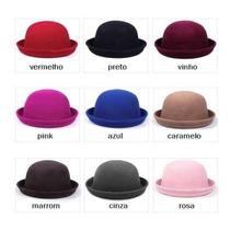 chapéu Coco Feltro Estilo Retro La Moda Feminina TEATRO chapéu Coco Feltro Estilo Retro La Moda Feminina TEATRO