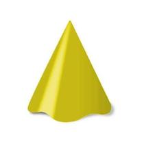 Chapéu Color Concepts Amarelo - Ultrafest 8 Unidades