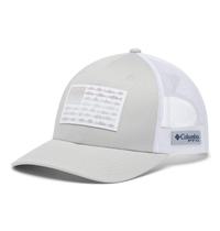 Chapéu Columbia PFG Fish Flag Mesh Snap Back unissex Cool Grey