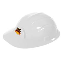 Chapéu Construção Capacete Fantasia Infantil Adulto Branco