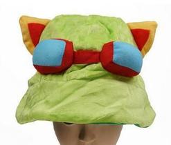Chapéu Cosplay Teemos Warm Plush Costume Headwear para adultos/crianças Chapéu Cosplay Teemos Warm Plush Costume Headwear para adultos/crianças