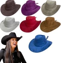 Chapéu Country Ana Castela Boiadereira Rodeio Cowboy Sertanejo Vaquejada Feminino Moda Fashion - Chapeu Country