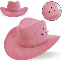 Chapéu Country Cowboy Feminino Boiadeira Vaqueiro Festa Junina Barretos Rodeio Peão Pegweb Camurça Premium Chapéu Country Cowboy Feminino Boiadeira Vaqueiro Festa Junina Barretos Rodeio Peão Pegweb Camurça Premium