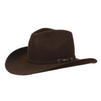 Chapéu Country de Feltro Chocolate Cury 33484