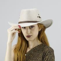 Chapeu Country Estilo Americano em Tecido Linha Indiana Kapell