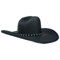 Chapeu Country Feminino Com Brilho Preto Dallas Chapeu Country Feminino Com Brilho Preto Dallas