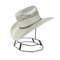 Chapéu Country Feminino Original Pralana Bege Shantung Bangora Strass R:12832