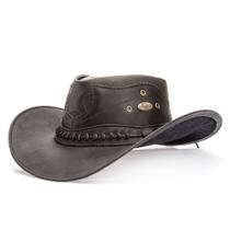 Chapéu Country Masculino Cowboy Vintage Australiano Boiadeiro Para Montar
