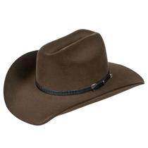 Chapéu Country Montana Rodeio Bandinha de Couro - Feminino e Masculino Chapéu Country Montana Rodeio Bandinha de Couro - Feminino e Masculino