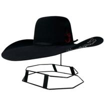 Chapéu Country Pralana Champion Strass Aba13 Preto Ref.12461