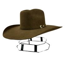 Chapéu Country Pralana Cross Felt Aba 12 Café Ref. 12452 Chapéu Country Pralana Cross Felt Aba 12 Café Ref. 12452