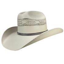 Chapéu Country Pralana Shantung Bangora Strass III Natural - Ref. 12832