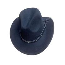 Chapéu Country Western Cowboy Hat Unisex Aba Pequeno Fita Em Couro, Lady Jazz Caps, Cavalheiro Retro, Inverno Cor:preto Chapéu Country Western Cowboy Hat Unisex Aba Pequeno Fita Em Couro, Lady Jazz Caps, Cavalheiro Retro, Inverno Cor:preto