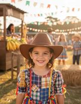 Chapéu Cowboy Country Infantil Rodeio Peão Festa Junina Chapéu Cowboy Country Infantil Rodeio Peão Festa Junina