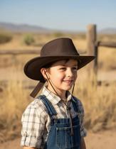 Chapéu Cowboy Country Infantil Rodeio Peão Festa Junina