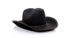 Chapéu cowboy country preto adulto rodeio boiadeira Chapéu cowboy country preto adulto rodeio boiadeira