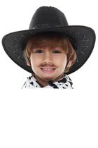 Chapéu Cowboy Infantil PRETO - COUNTRY