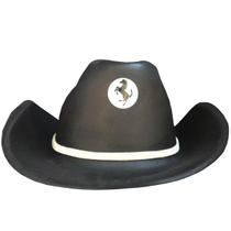 Chapeu Cowboy Preto Rodeio Pião Boiadera Adulto Festa Fantasia Chapeu Festa Junina Chapeu Cowboy Preto Rodeio Pião Boiadera Adulto Festa Fantasia Chapeu Festa Junina
