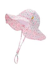 Chapéu DASMINI para bebês e meninas com aba larga ajustável 0-6M