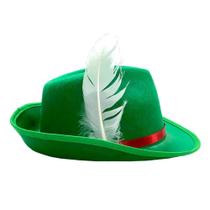 Chapéu de Alemão Verde com Pena Chapéu de Alemão Verde com Pena