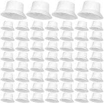 Chapéu de algodão Hat Mepase, 60 peças, branco, 56-58 cm