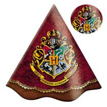 Chapéu de Aniversário Festa Harry Potter 8 Unidades