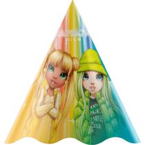 Chapéu de Aniversário Festa Rainbow High 12 Uni Regina Festas - Inspire sua Festa Loja