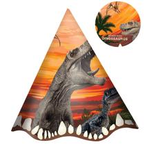 Chapéu de Aniversário Festa Reino dos Dinossauros 12 Un - Regina