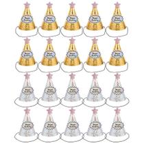 Chapéu de aniversário ifundom Star Shape Kids Party Favors x20