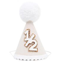 Chapéu de aniversário WAOUH Bohemia Cute Half 1/2 e 6 meses para bebês Chapéu de aniversário WAOUH Bohemia Cute Half 1/2 e 6 meses para bebês