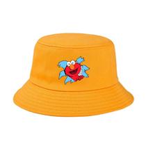 Chapéu de balde Elmos Anime Casual Beach Fisherman's Sun C Chapéu de balde Elmos Anime Casual Beach Fisherman's Sun C