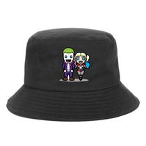 Chapéu de balde Harleys Quinns Anime Unissex Casual Beach Fisherma Chapéu de balde Harleys Quinns Anime Unissex Casual Beach Fisherma