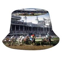 Chapéu de balde LONEA Cute Horse Pattern, embalável para homens e mulheres Chapéu de balde LONEA Cute Horse Pattern, embalável para homens e mulheres