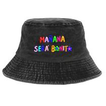 Chapéu de balde Mananas Seras Bonitos Anime Unissex Jeans 58-60cm