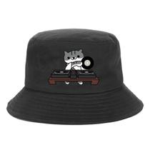 Chapéu de balde Nekos Atsumes Anime Unissex Casual Beach Fisherman Chapéu de balde Nekos Atsumes Anime Unissex Casual Beach Fisherman