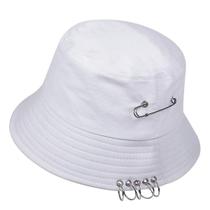 Chapéu de Balde para Homens e Mulheres Anéis de ferro
