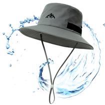 Chapéu de balde TOP-EX impermeável para homens e mulheres cinza XL XXL