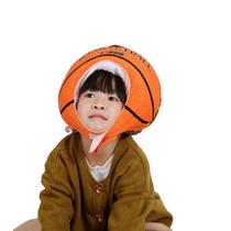 Chapéu de basquete para crianças, poliéster, tamanho único, design fofo Chapéu de basquete para crianças, poliéster, tamanho único, design fofo