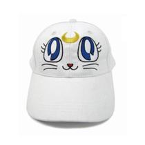 Chapéu de beisebol Aekyunge Sailors Moons White Cat para unissex