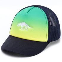 Chapéu de beisebol Hpegny Printed Dinosaur para crianças de 2 a 8 anos
