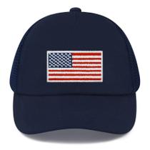 Chapéu de beisebol infantil Olreco American Flag 4 de julho 2T-4T