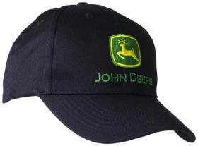 Chapéu de Beisebol John Deere Bordado - Tamanho Único - Masculino - Preto