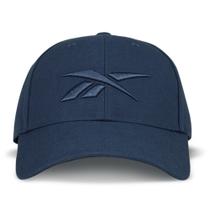 Chapéu de beisebol Reebok Vector Snapback 6 Panel Batik Blue