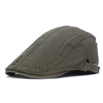 Chapéu de boné plano Li masculino Gatsby Newsboy Ivy Cabbie Cotton Chapéu de boné plano Li masculino Gatsby Newsboy Ivy Cabbie Cotton