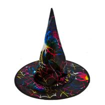 Chapeu de Bruxa - Aranha Colorida - 1 unidade - Rizzo Chapeu de Bruxa - Aranha Colorida - 1 unidade - Rizzo