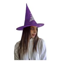 Chapéu de Bruxa Bember Estampado Halloween