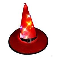 Chapéu De Bruxa Com Led