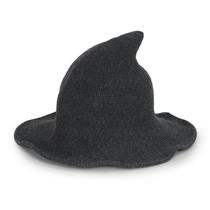 Chapéu de bruxa Edoneery Halloween com aba larga dobrável para mulheres Chapéu de bruxa Edoneery Halloween com aba larga dobrável para mulheres