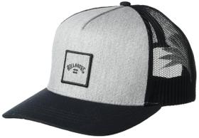 Chapéu de caminhoneiro Billabong Stacked para homens Grey He